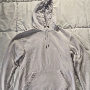 Men’s white hoodie
